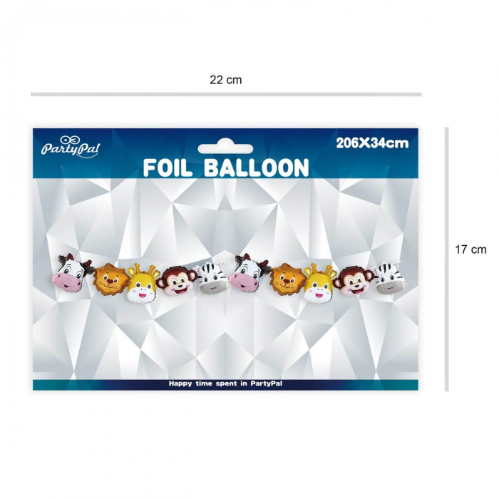Set ghirlanda baloane zoo mare 206 x 34 cm [7]