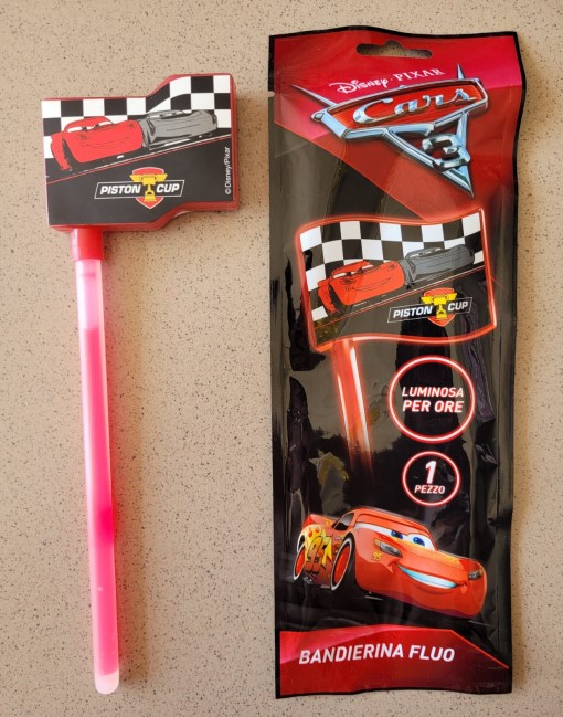 Steag bagheta luminoasa Cars 25 cm [3]
