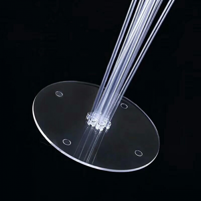 Suport transparent pentru 7 baloane de latex transparent [2]