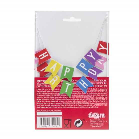 Topper carton banner Happy Birthday stegulete [5]