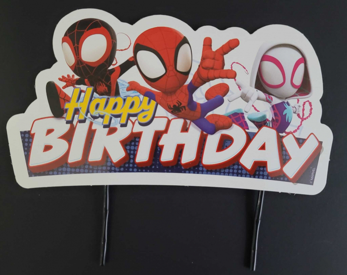 Topper tort carton Spidey 17 x 9 cm [4]