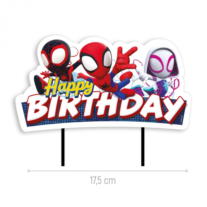 Topper tort carton Spidey 17 x 9 cm [7]
