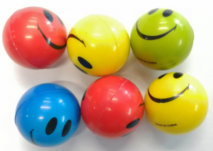 Tun confetti mingi smile face colorate 50 cm [4]