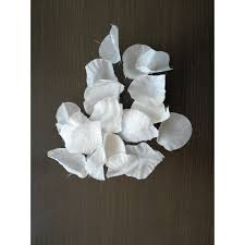 Tun confetti petale trandafiri albe 60 cm [2]
