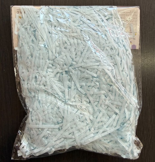 Umplutura hartie cadouri albastru 30 g [2]