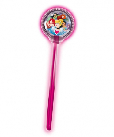 Printese Disney - Baloane - Bagheta luminoasa Disney Princess 25 cm