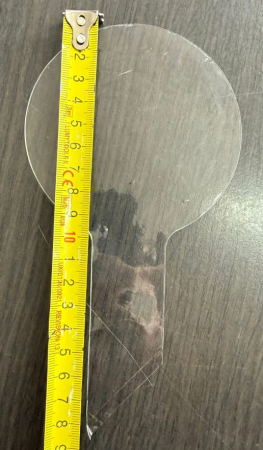 Balon bobo / poliuretan transparent 20 cm [3]