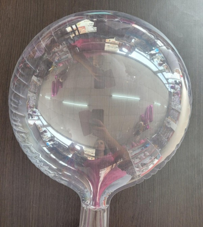 Balon bobo / poliuretan transparent 40cm [1]