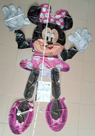 Balon folie Airwalker Minnie Mouse 68 x 88 cm [2]