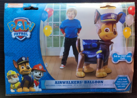 Balon folie Airwalker Paw Patrol Chase 137 cm [3]