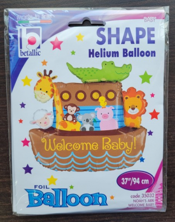 Balon folie Arca animalute zoo 94 cm [3]