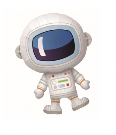 Astronaut -Baloane &Decoratiuni - Balon folie astronaut 80 x 60 cm