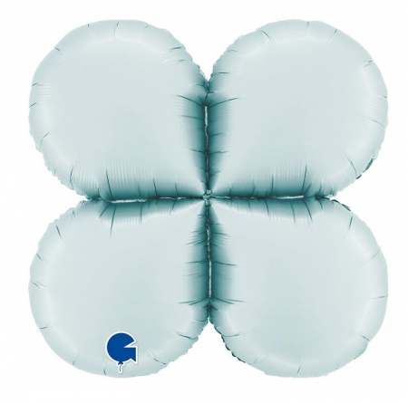 Baloane folie Airwalker / Airloonz - Balon folie baza baloane albastru deschis 48 cm