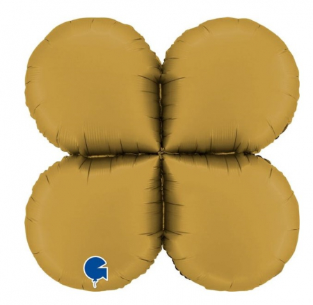 Baloane folie Airwalker / Airloonz - Balon folie baza baloane auriu 48 cm
