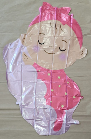 Balon folie bebelus fata dormind 98 x 67 cm [3]