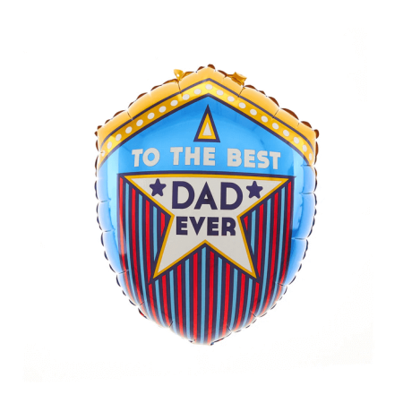 Baloane din folie - diverse modele - Balon folie Best Dad Ever 45 x 59 cm