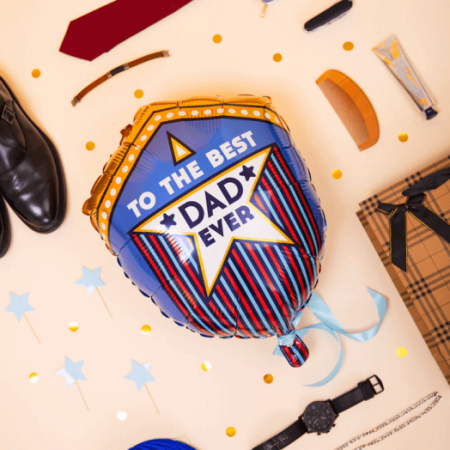 Balon folie Best Dad Ever 45 x 59 cm [1]