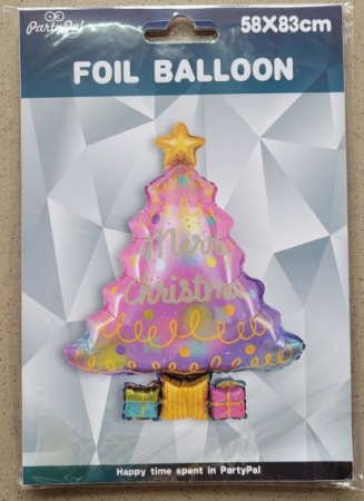 Balon folie brad multicolor 58 x 85 cm [4]