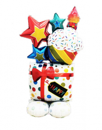 Balon folie cadou Stand Up 62 x 114 cm [0]