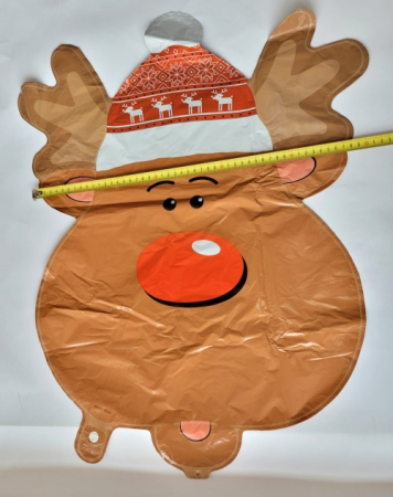 Balon folie cap de ren 69 x 52 cm [3]