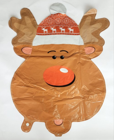 Balon folie cap de ren 69 x 52 cm [1]