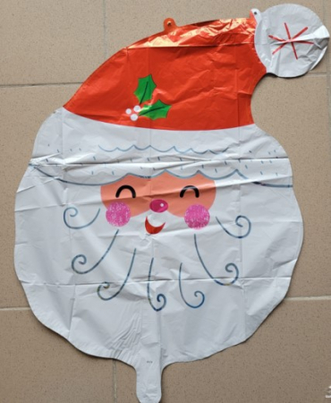 Balon folie cap Mos Craciun 44 x 62 cm [1]