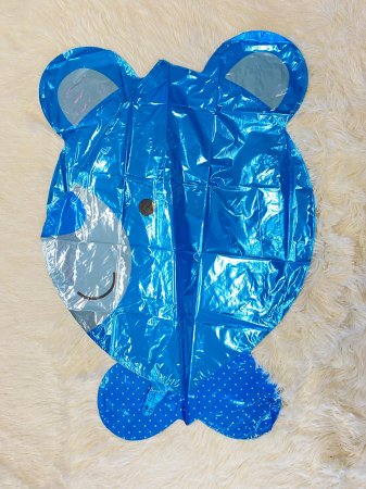 Balon folie cap urs albastru 3D 69 cm [2]