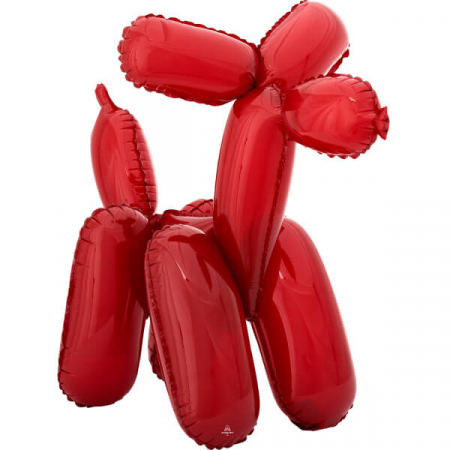 Baloane cifre stand up 64 cm - Balon, Amscan, Model caine, 48 cm