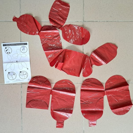 Balon, Amscan, Model caine, 48 cm [1]