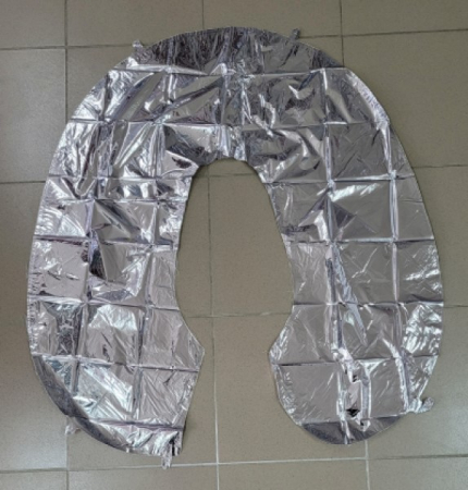 Balon folie cifra 0 argintiu 100 cm [1]