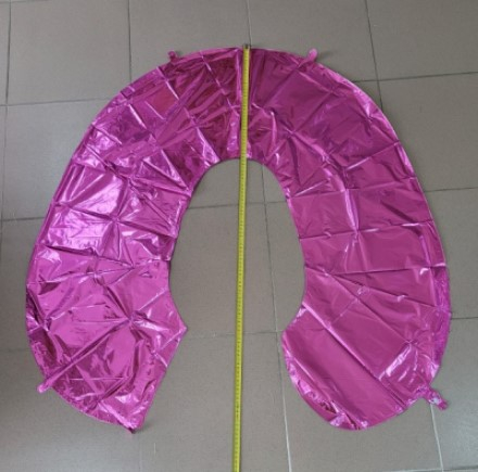 Balon folie cifra 0 roz 100 cm [3]