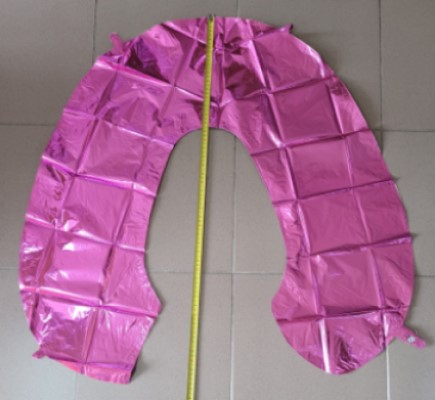 Balon folie cifra 0 roz 66cm [2]