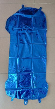 Balon folie cifra 1 albastru 66cm [2]