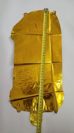 Balon folie cifra 1 auriu 40cm [2]