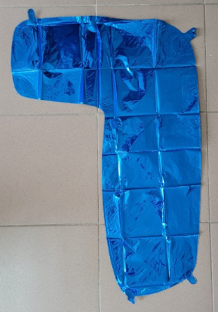Balon folie cifra 7 albastru 66cm [1]