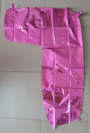 Balon folie cifra 7 roz 66cm [1]
