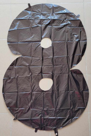 Balon folie cifra 8 negru 102 cm [1]
