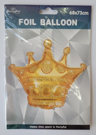 Balon folie Coroana auriu 73 x 68 cm [4]