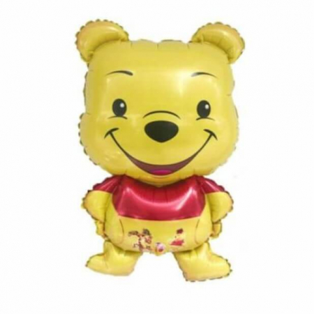Winnie the Pooh - Decoratiuni pentru petrecere tematica - Balon folie corp Winnie 60 cm