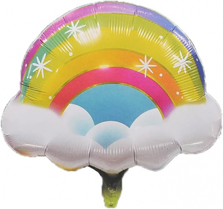 My Little Pony - Decoratiuni pentru petrecere tematica - Balon folie curcubeu 50 x 58 cm