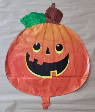 Balon folie dovleac cu frunza 55 cm [1]