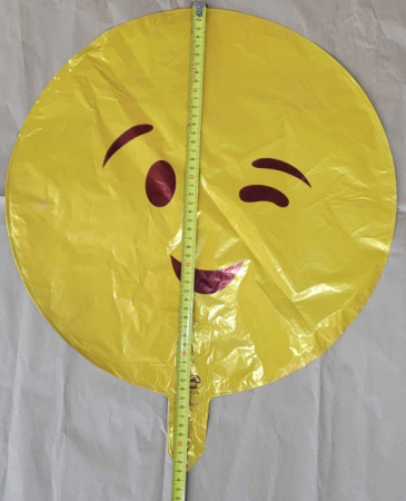 Balon folie Emoji care face din ochi 45 cm [3]