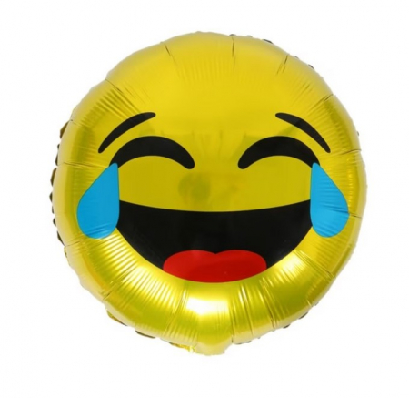 Promotii - Balon folie Emoji Ras cu lacrimi 45cm