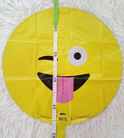 Balon folie Emoji scoate limba 45cm [2]