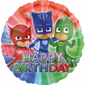 Balon folie Eroi in Pijama Happy Birthday 43cm 026635346733 [0]