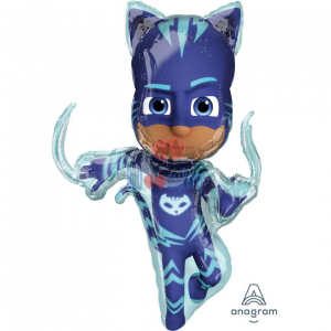 Baloane folie personaje - Balon folie Eroi in Pijama PJ Masks Pisoi 53 * 93 cm