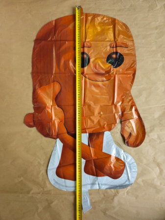 Balon folie figurina Brainrot Tung Tung Sahur 61 cm [1]