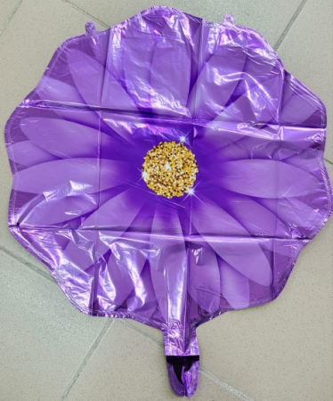 Balon folie floare mov 44 x 53 cm [1]