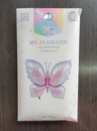 Balon folie fluture holograma 100 x 74 cm [4]