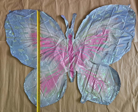 Balon folie fluture holograma 100 x 74 cm [3]